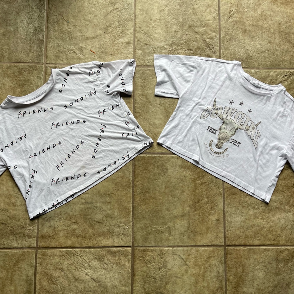 teens Crop Tops Set F(Friends and Cowgirl)